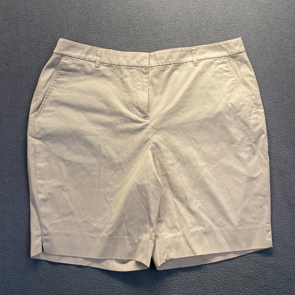 Brooks Brothers Shorts Womens Size 16‎ Chino Beige Khaki,Casual,Golf